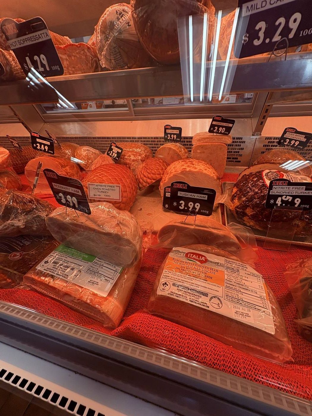 The Brick Oven Bakery grocery and deli section